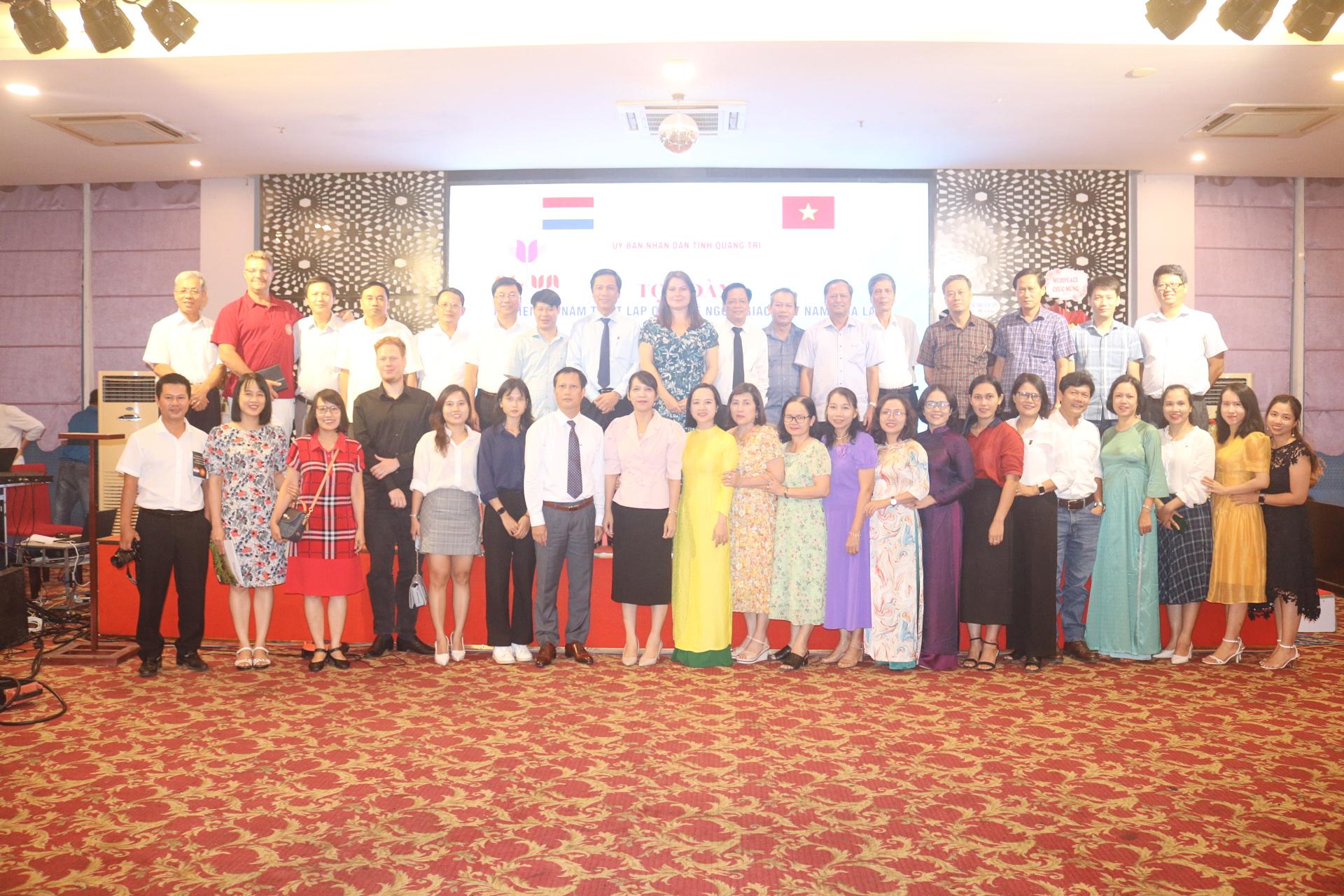 Quảng Trị tổ chức các hoạt động kỷ niệm 50 năm thiết lập quan hệ ngoại giao Việt Nam - Hà Lan (1973-2023)